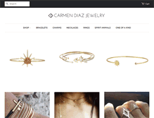 Tablet Screenshot of carmendiazjewelry.com